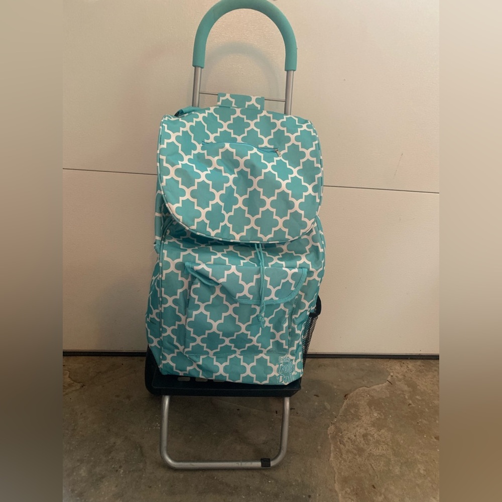 DBEST designs trolly dolly Moroccan tile print